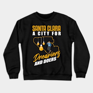 Santa Clara San Francisco United States Design Crewneck Sweatshirt